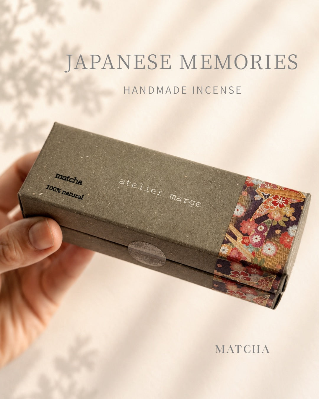 Japanese memories incense 〜matcha〜