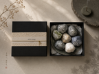 7-Piece Stone Candle Set